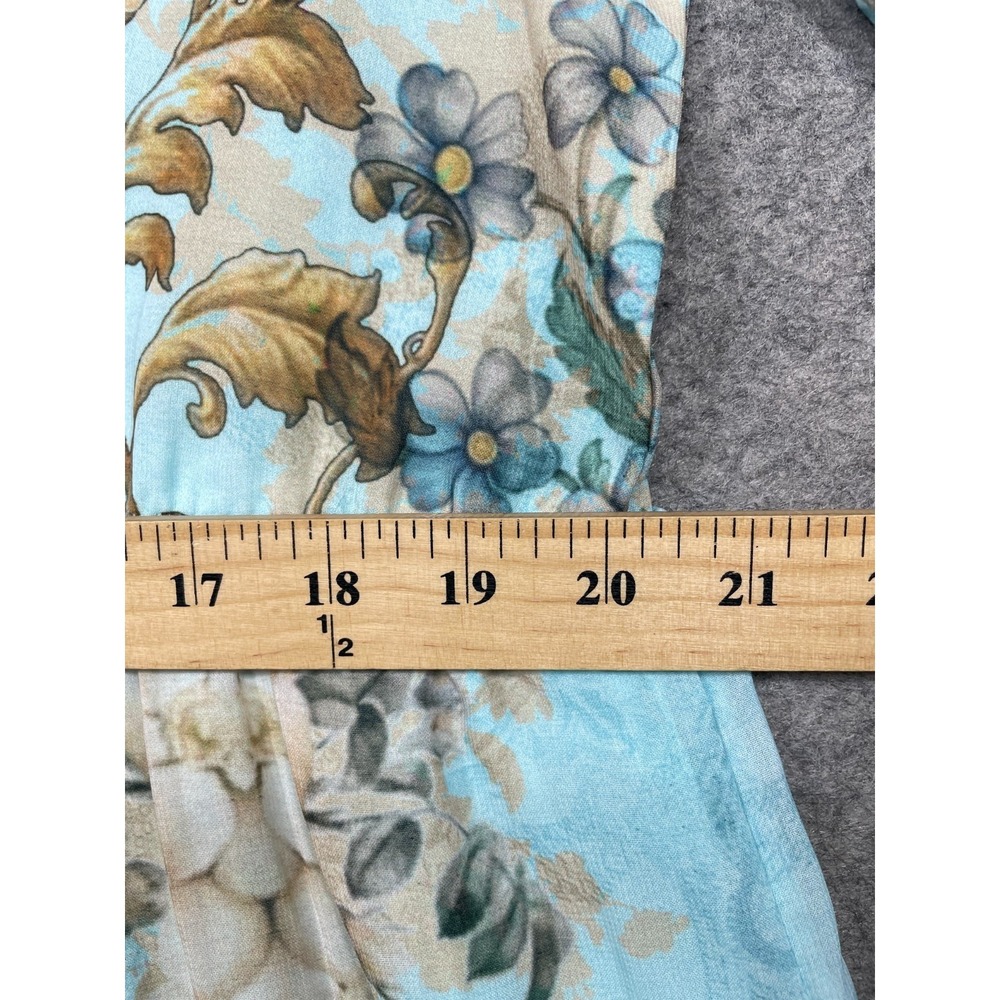 Soft Surroundings Baroque Maxi Dress Blue XL New - Picture 10 of 16